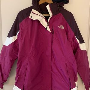 The North Face 3-in1 ski jacket